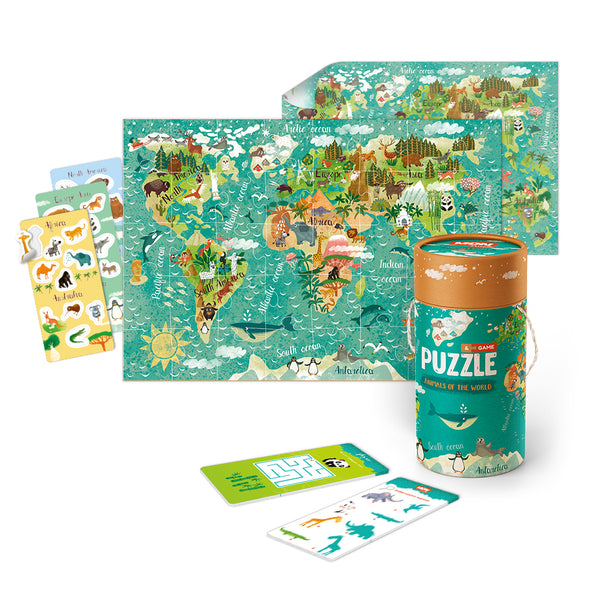 MON PUZZLES - 40pcs - Puzzle & Game - Animals of the world