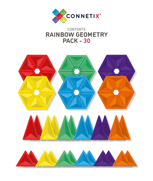 CONNETIX - 30 Piece Geometry Pack