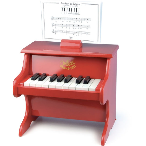 VILAC - Red Piano with Scores