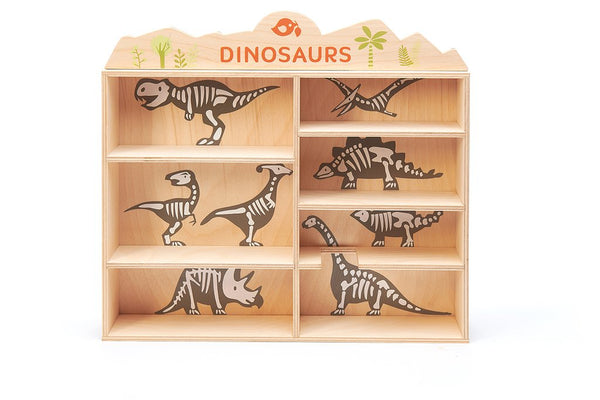 TENDER LEAF TOYS - 8 Dinosaurs (Without Shelf)
