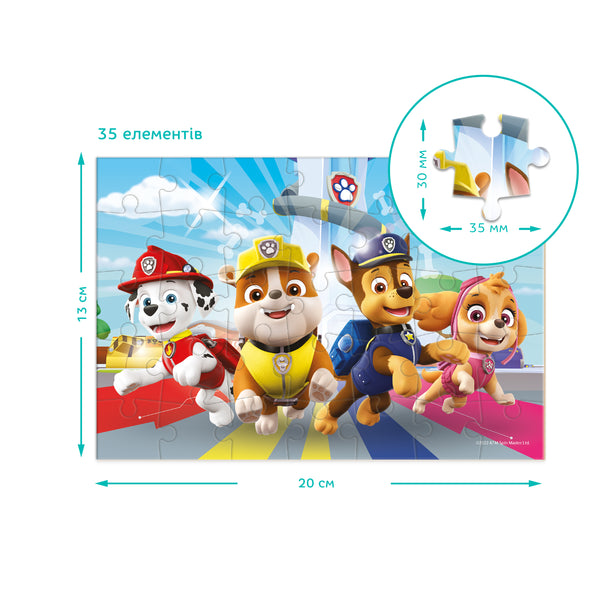 DODO TOYS - 35pcs - Puzzle mini - Paw Patrol Team
