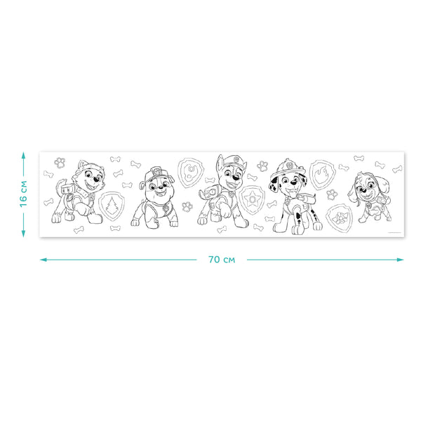 DODO TOYS - Colouring poster - Paw patrol - Friends