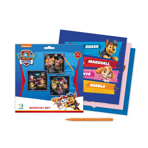 DODO TOYS - Scratch Set Paw Patrol Team Set
