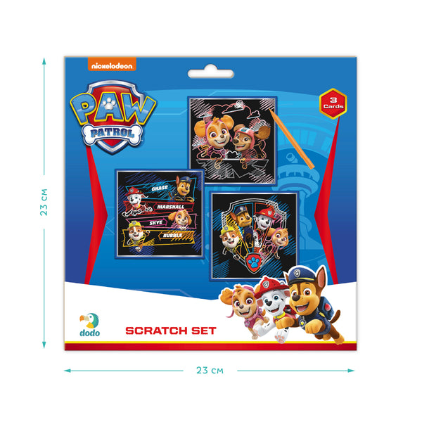 DODO TOYS - Scratch Set Paw Patrol Team Set