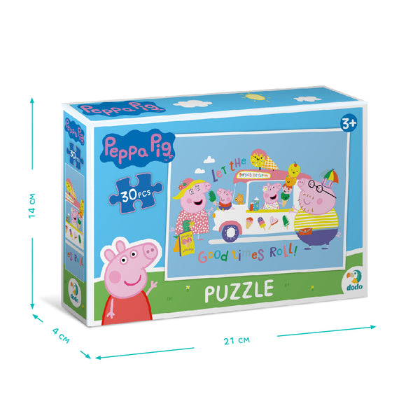 DODO TOYS - 30 pcs - Peppa Pig Ice Cream puzzle