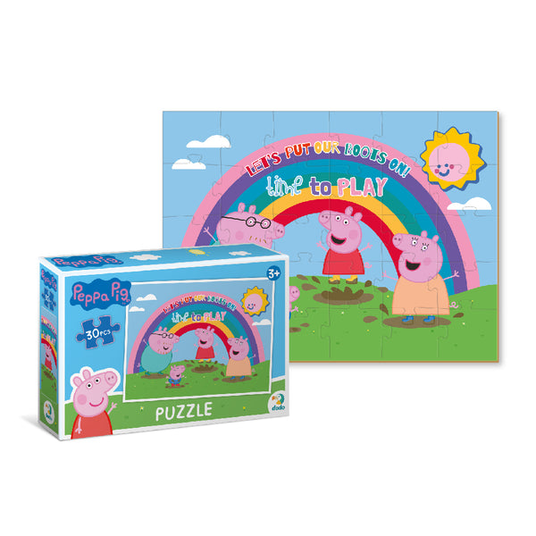 DODO TOYS - 30 pcs - Peppa Pig Playtime Puzzle