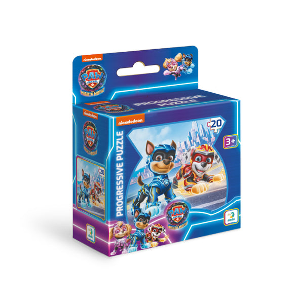 DODO TOYS - Paw Patrol - Progressive Puzzle - Chase & Marshal - 20pcs