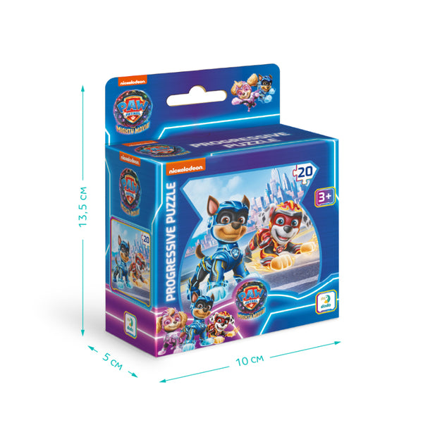 DODO TOYS - Paw Patrol - Progressive Puzzle - Chase & Marshal - 20pcs