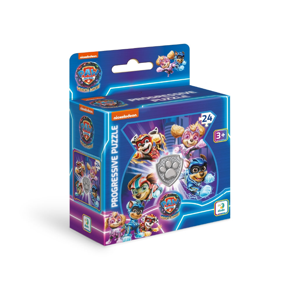 DODO TOYS - Paw Patrol - Progressive Puzzle - Mighty Heroes - 24pcs