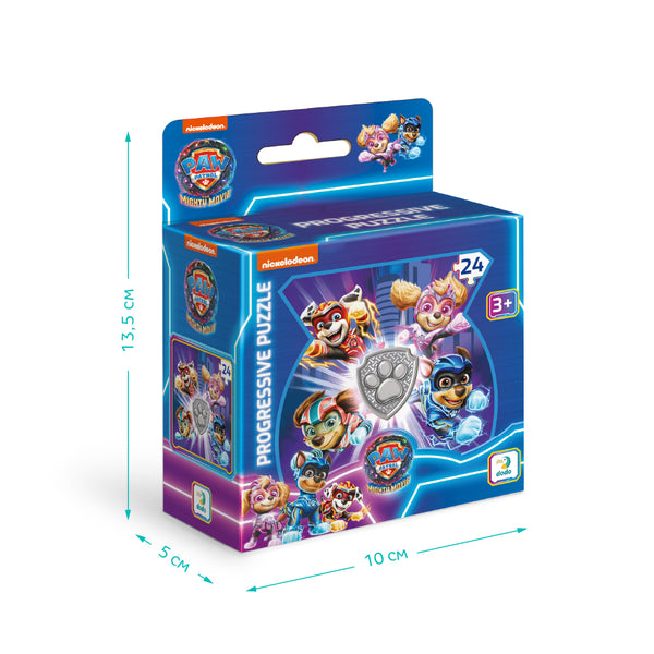 DODO TOYS - Paw Patrol - Progressive Puzzle - Mighty Heroes - 24pcs