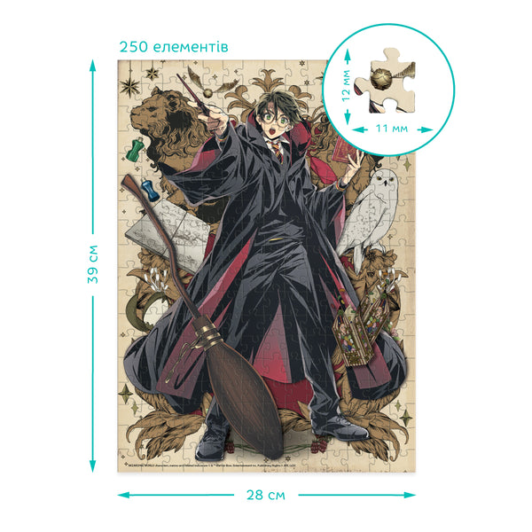 DODO TOYS - Harry Potter - Wizard Dynasty. Harry Puzzle - 250pcs