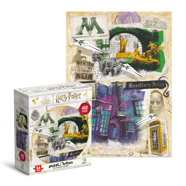 DODO TOYS - Harry Potter - Ministry of Magic and Knockturn Alley Puzzle - 450pcs