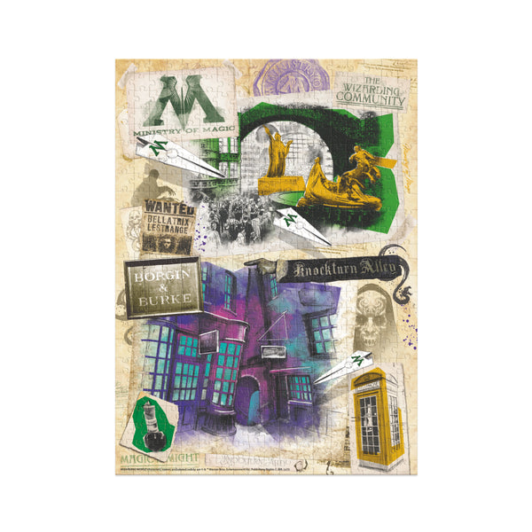 DODO TOYS - Harry Potter - Ministry of Magic and Knockturn Alley Puzzle - 450pcs