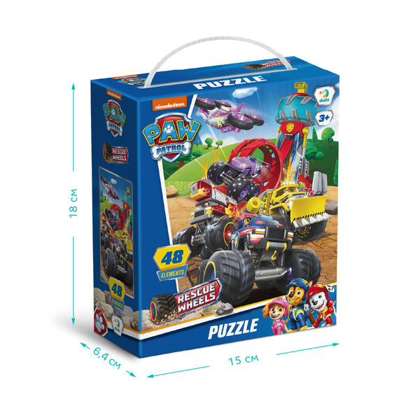 DODO TOYS - Paw Patrol - Rescue Wheels Puzzle - 48pcs