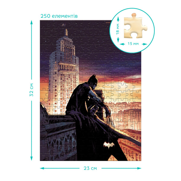 DODO TOYS - 250 pcs - Batman - The Dark Knight Puzzle