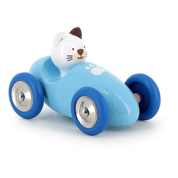 VILAC - Boizoos wooden car, Mariette the kitten