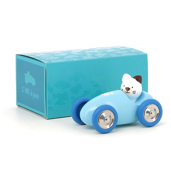 VILAC - Boizoos wooden car, Mariette the kitten