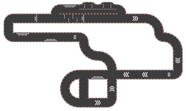 VILAC - Reversible cardboard race track, Vilacity