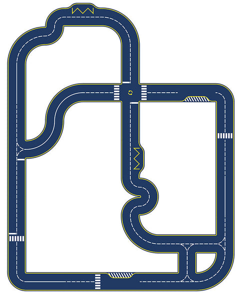 VILAC - Reversible cardboard race track, Vilacity