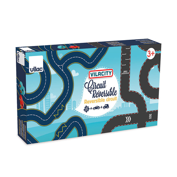 VILAC - Reversible cardboard race track, Vilacity