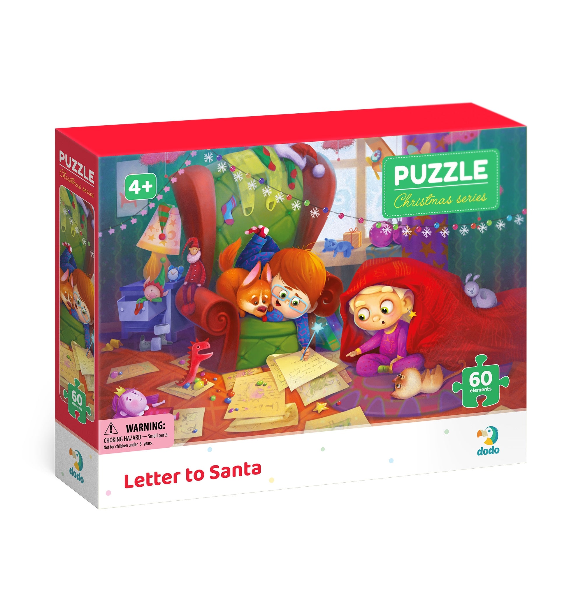 DODO TOYS - 60pcs - Letter to Santa Puzzle