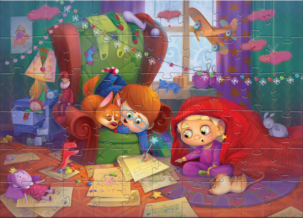 DODO TOYS - 60pcs - Letter to Santa Puzzle