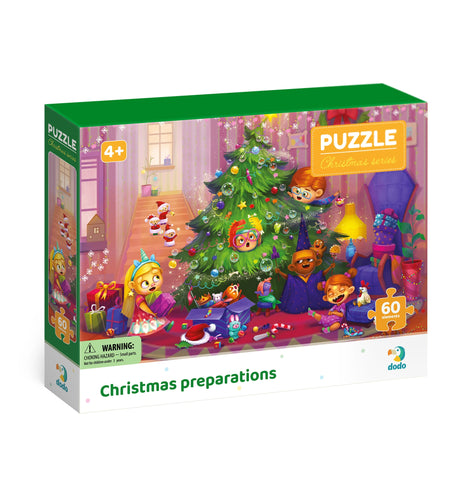 DODO TOYS - 60pcs - Preparing for Christmas Puzzle