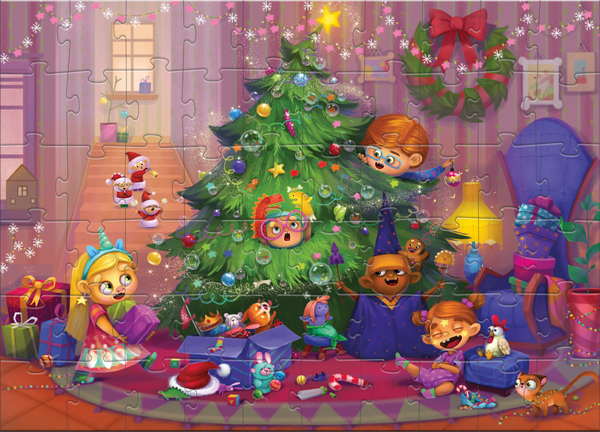 DODO TOYS - 60pcs - Preparing for Christmas Puzzle