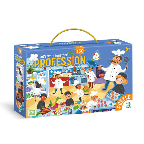 DODO TOYS - 150 pcs - Professions Puzzle - Chef