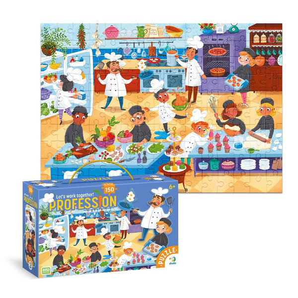 DODO TOYS - 150 pcs - Professions Puzzle - Chef