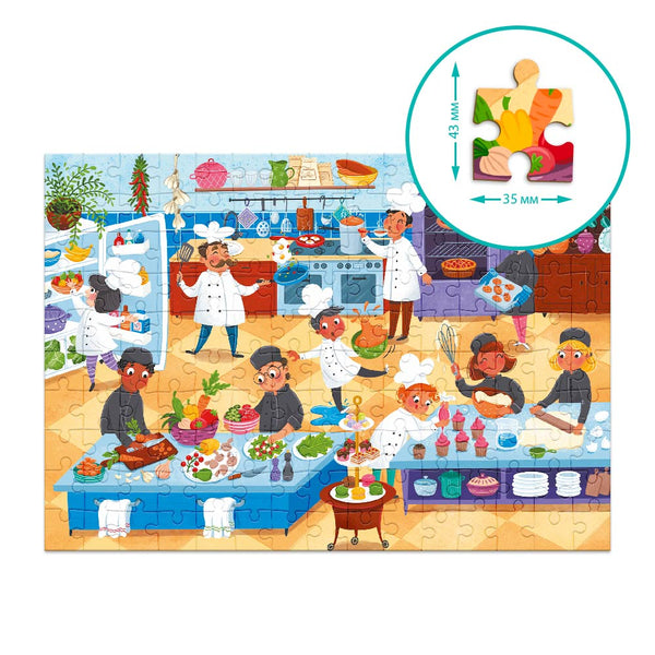 DODO TOYS - 150 pcs - Professions Puzzle - Chef