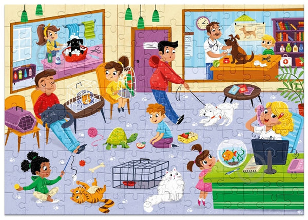 DODO TOYS - 150 pcs - Professions Puzzle - Veterinarian