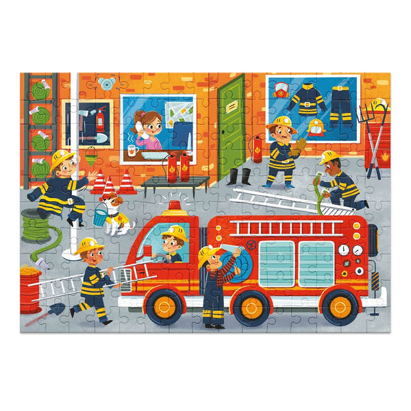 DODO TOYS - 150 pcs - Professions Puzzle - Firefighter