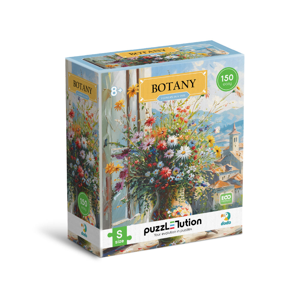 DODO TOYS - 150 pcs - Botany Flowers in a vase Puzzle