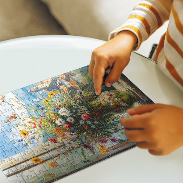 DODO TOYS - 150 pcs - Botany Flowers in a vase Puzzle