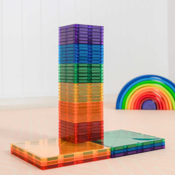 CONNETIX: Rainbow Square Pack 42 pc