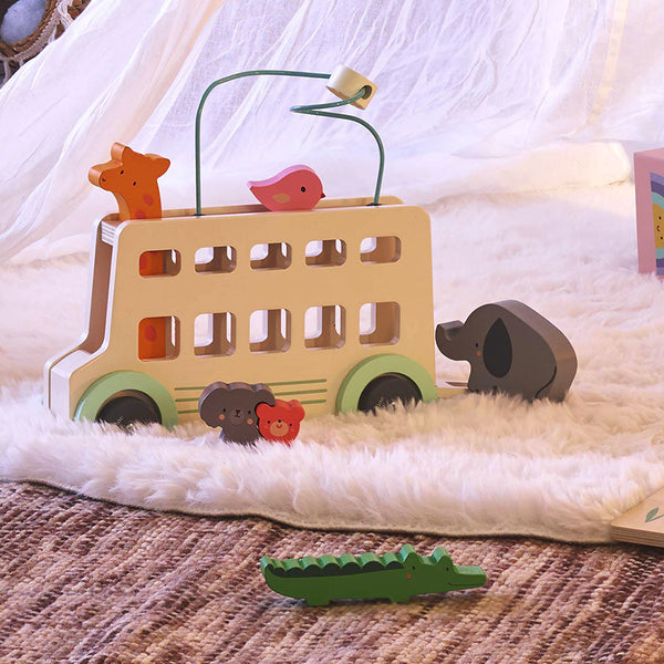 VILAC - Early learning game, Animal Bus