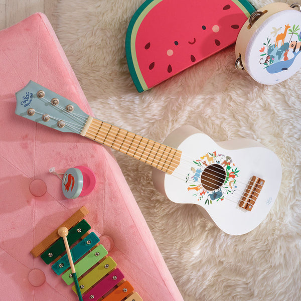 VILAC - Wooden Guitar - Animals of the World
