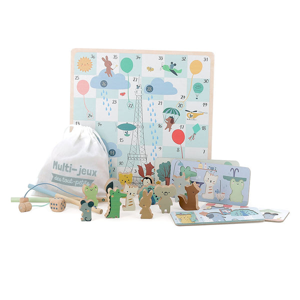 VILAC - Board game, Multi-games for toddlers