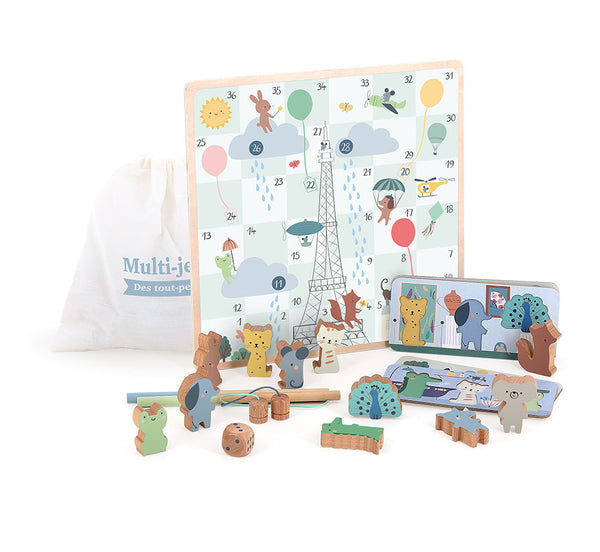 VILAC - Board game, Multi-games for toddlers