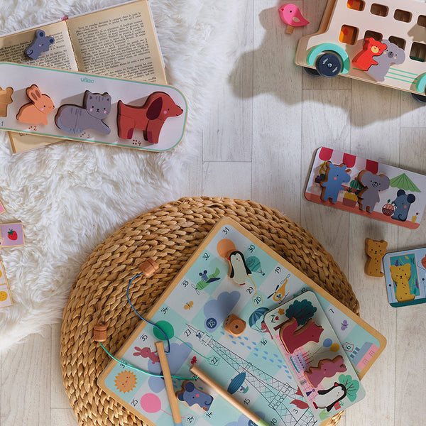 VILAC - Board game, Multi-games for toddlers
