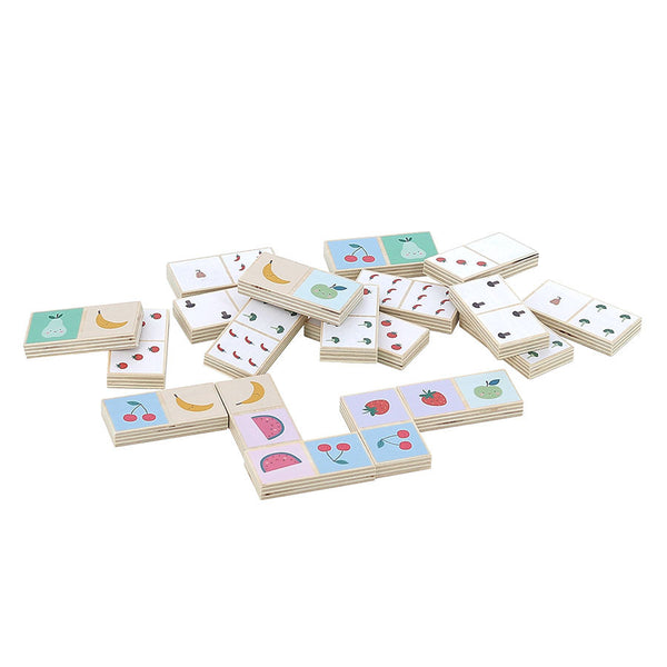 VILAC - Fruits and Vegetable reversible dominoes