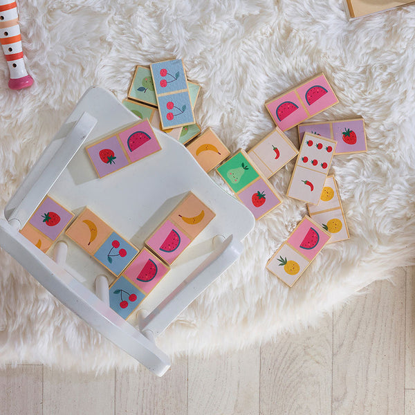 VILAC - Fruits and Vegetable reversible dominoes