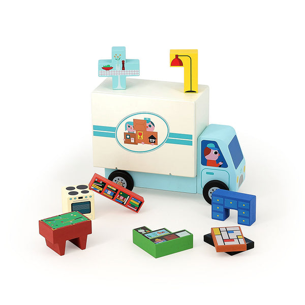 VILAC - Wooden logic game, Pack it right The move