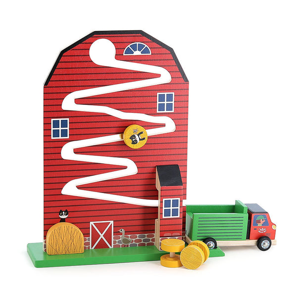 VILAC - Wooden educational toy, Harvest at the Farm
