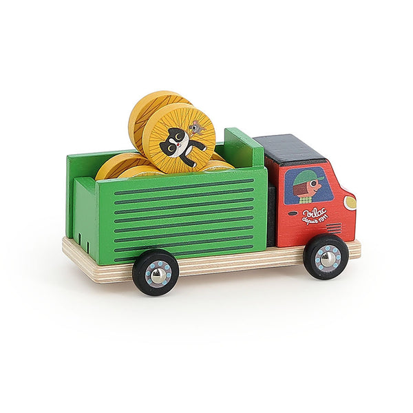 VILAC - Wooden educational toy, Harvest at the Farm