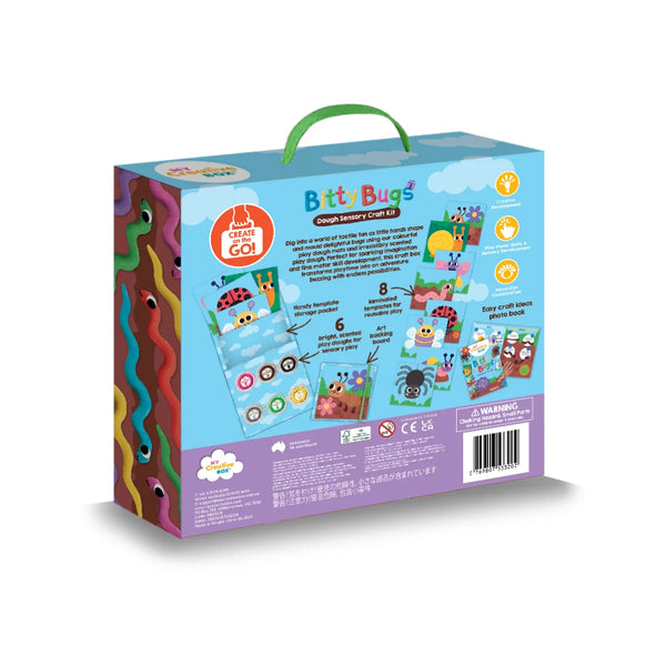 MY CREATIVE BOX - Bitty Bugs Dough Sensory Craft Kit