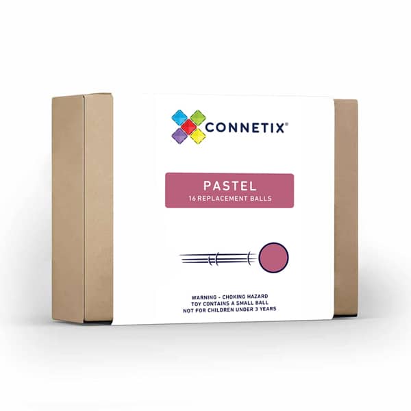 CONNETIX - 16 Pc Pastel Replacement Ball Pack