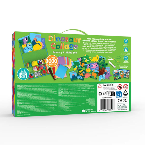 MY CREATIV BOX - Dinosaur Collage Activity Box