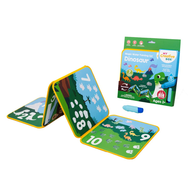 MY CREATIVE BOX - Dinosaur Magic Water Painting Set